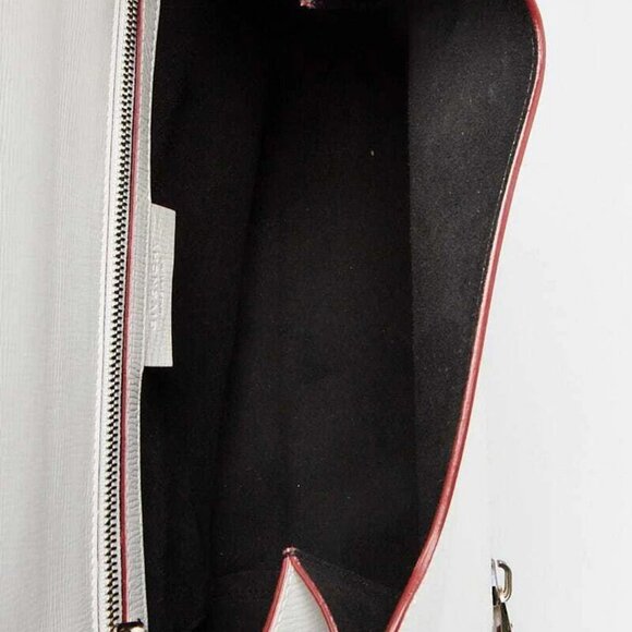 Givenchy White Grained Leather Pandora Box Medium Shoulder Bag - Picture 7 of 9